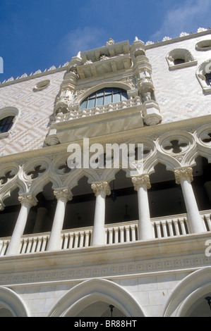 Venetian Hotel casino Las Vegas Nevada USA copy Venice theme Stock Photo