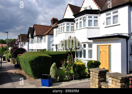 london brent heathfield borough suburban gardens houses cross barnet greater kingdom england united alamy