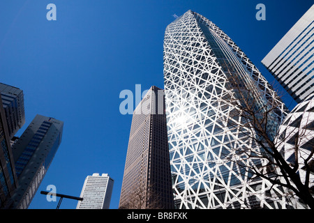 Mode Gakuen Cocoon Tower in Shinjuku Stock Photo