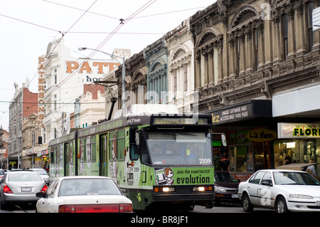 Smith Street, Fitzroy, Melbourne, Australia Stock Photo