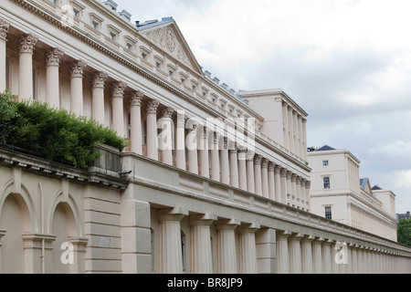 The Royal Society of London headquarters at 6-9 Carlton House Terrace, London, England Stock Photo