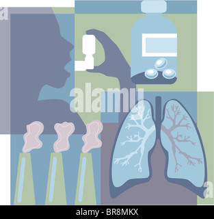 asthma Stock Photo