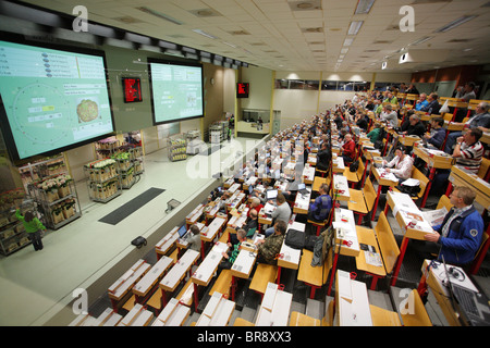 Flower auction in Aalsmeer, Netherlands, Holland Stock Photo