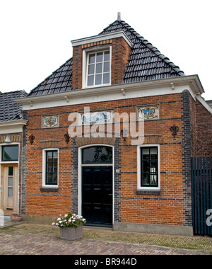 Royal Tichelaar Makkum tiles tile pottery Friesland  Netherlands Stock Photo