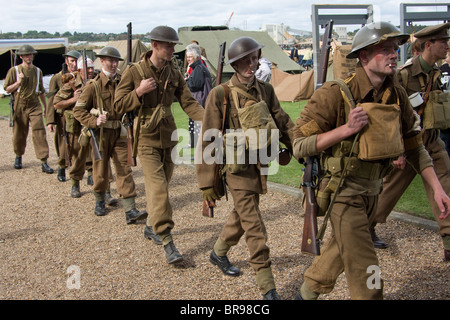 salute to the 1940's featuring reenactments of civilian life in the ...