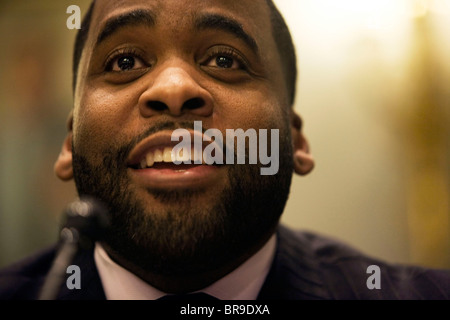 Kwame Kilpatrick testifies in Washington D.C. Stock Photo