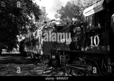 Steam train from the California State Railroad Museum Stock Photo