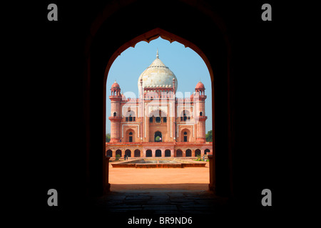 Humayuns Tomb in New Delhi. Stock Photo