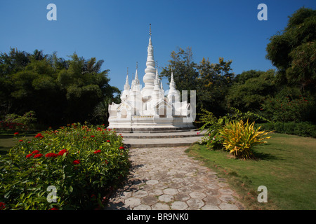 Temple in Bana in the south of Yunnan province,China. Stock Photo