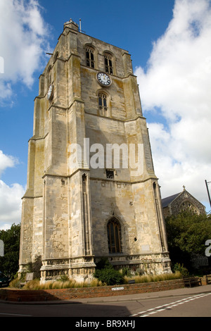 Church tower, Beccles, Suffolk, England Stock Photo