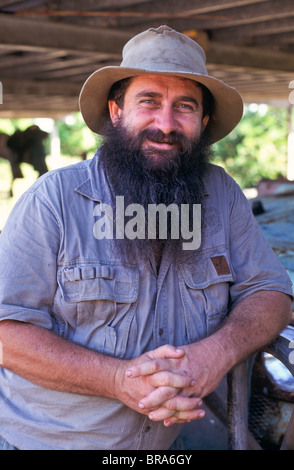 Expedition guide, Australia Stock Photo
