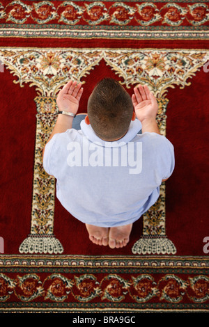 Muslim prayer, Vlora, Albania, Europe Stock Photo