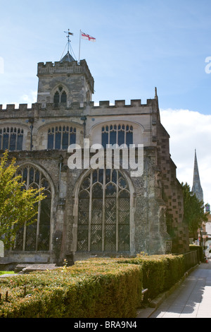 Sarum St Thomas and St Edmund Church. The Church of St Thomas Beckett founded 1220AD Salisbury Wiltshire England Stock Photo