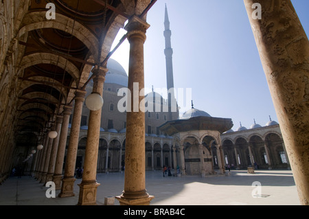 Mosque of Mohammed Ali, Cairo, Egypt, North Africa, Africa Stock Photo