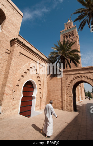 Koutoubia Mosque, UNESCO World Heritage Site, Marrakech, Morocco, North Africa, Africa Stock Photo