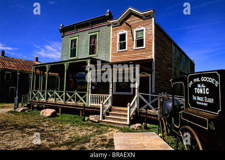 1800s Ghost Town In Murdo South Dakota Used In Many Movies Stock