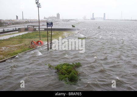 Levee wall in New Orleans' Lower Ninth Ward Stock Photo: 38493140 - Alamy