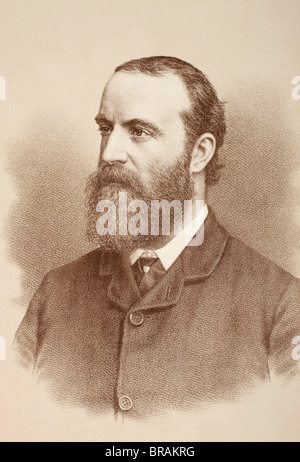 Charles Stewart Parnell, 1846 – 1891. Irish politician. Stock Photo