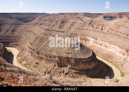 San Juan River, Goosenecks State Park, Utah, United States of America, North America Stock Photo