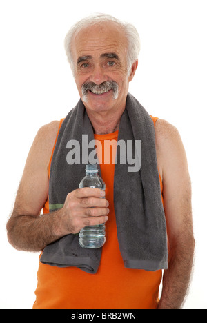 Resting from exercise Stock Photo