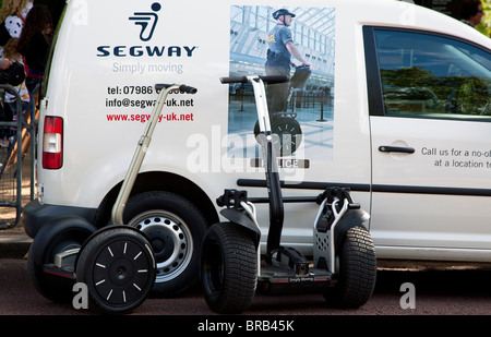 Segway personal electric transport machines, London Stock Photo - Alamy