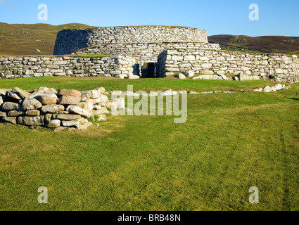 Clickimin broch, Lerwick, Shetland Islands, Scotland Stock Photo