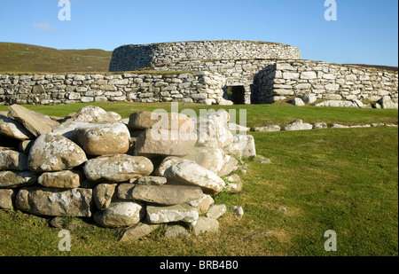 Clickimin broch, Lerwick, Shetland Islands, Scotland Stock Photo