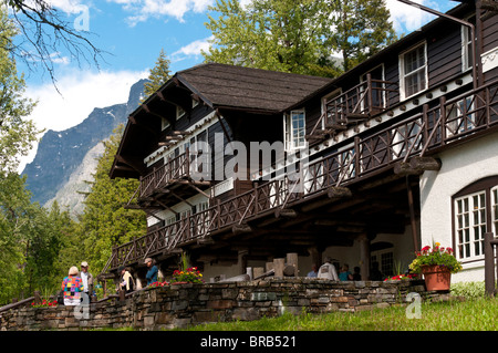 Lake Mcdonald Lodge Stock Photo 219999436 Alamy