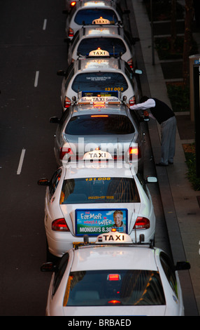 Taxis, Sydney, New South Wales, Australia Stock Photo