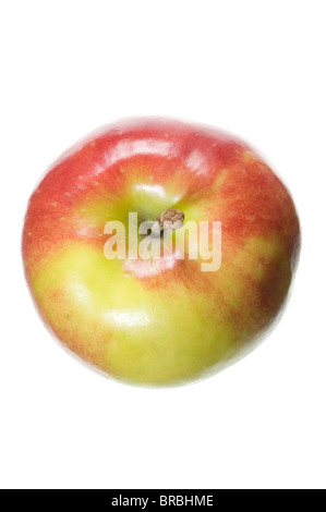 An apple on white background Stock Photo