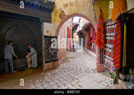 In the old town of Meknes, Morocco, North Africa Stock Photo