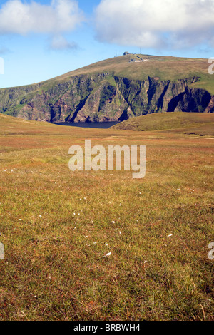 Saxa Vord former military site, Unst, Shetland Islands, Scotland Stock Photo