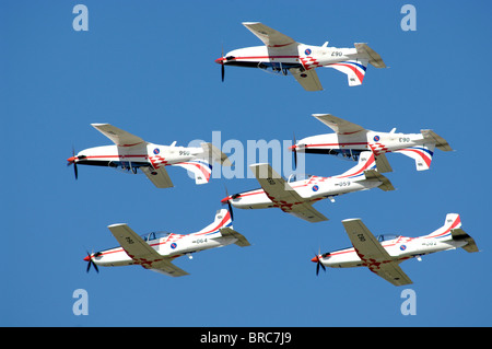 Croatian acrobatic air patrol Stock Photo