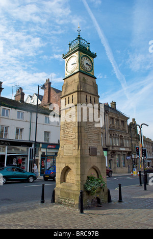 Jubilee Clock Tower,Otley Market Square, Leeds, West Yorkshire, England ...