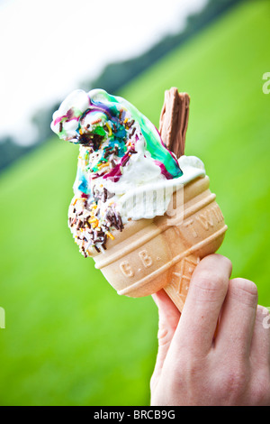 ice cream cone Stock Photo