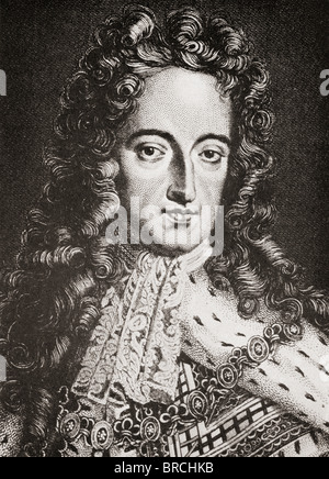 William III, 1650 to 1702. King of England and Ireland and from 1689 as William II of Scotland aka William of Orange. Stock Photo