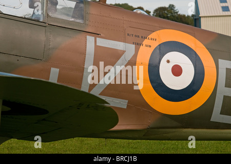 Supermarine Spitfire British World War II Aircraft Stock Photo