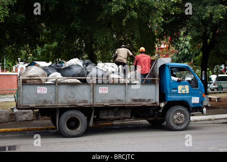 Street scene in Montego Bay Jamaica Caribbean Stock Photo