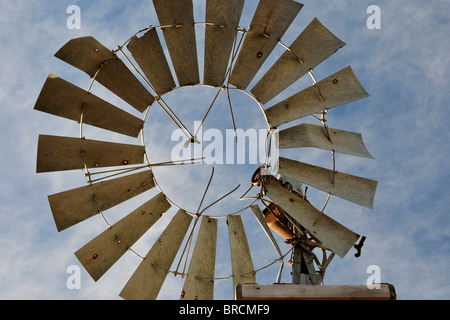 The windmill with broken blades Stock Photo - Alamy