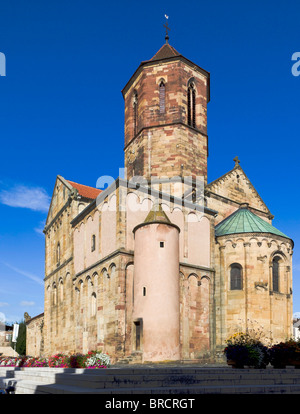 Church Saint-Pierre-et-Paul Rosheim, Alsace, France, Europe Stock Photo