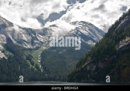 Rudyerd Bay Misty Fjords National Monument and Wilderness near Ketchikan Inside Passage Alaska USA Stock Photo