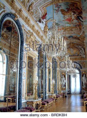 Interior of Schloss Herrenchiemsee Stock Photo: 19074014 - Alamy