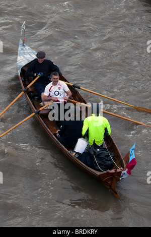 The Great River Race, The Thames, London, UK. September 2010. Stock Photo