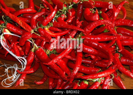 chilli.typical food of Calabria Stock Photo