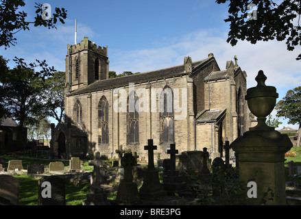 The church of St John the Evangelist, Bradshaw, West Yorkshire, England, UK Stock Photo