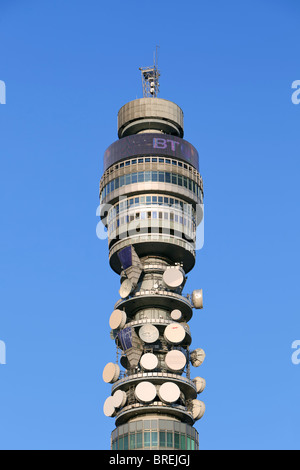 BT tower, London, UK Stock Photo