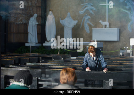 Knock Parish Church and Apparition Chapel, Knock, Co. Mayo, Ireland Stock Photo