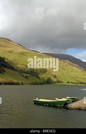 Talyllyn Lake, Gwynedd, Wales - Snowdonia. Aka Tal-y-Llyn Lake or Llyn Mwyngil Stock Photo