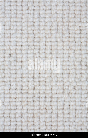 Detail of a light colored carpet ideal for a textured background Stock Photo