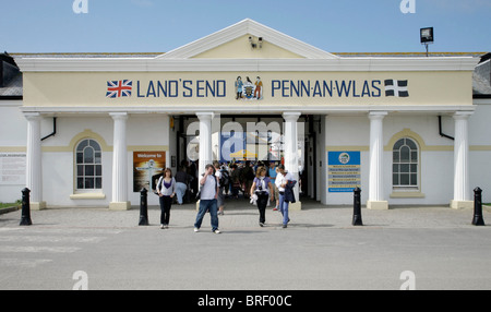 Lands End, Cornwall, South England, Great Britain, Europe Stock Photo